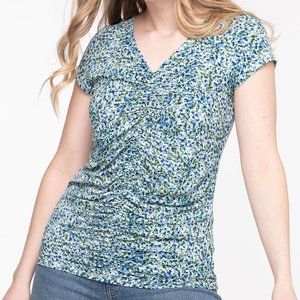 Ricki's V-Neck Ruched Front Top